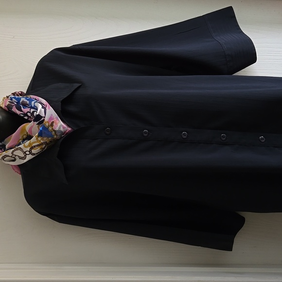 Penningtons | Navy Tunic Blouse/ Jacket - Picture 3 of 11